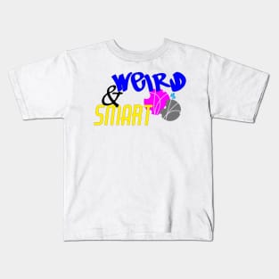 Weird & Smart - Two Peas in a Pod Kids T-Shirt